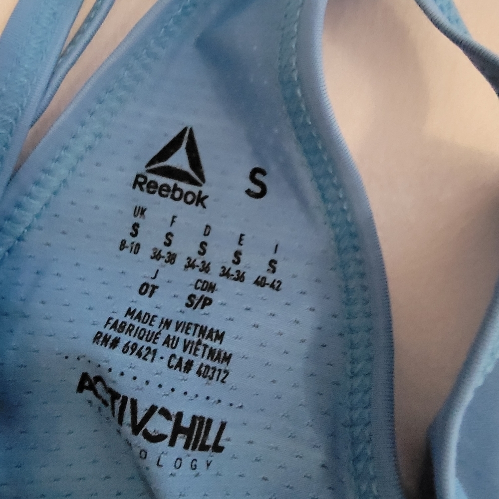 NWT Blue Reebok Tank Top - Picture 7 of 9